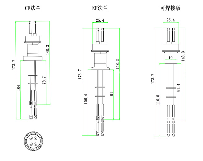 热电偶馈通